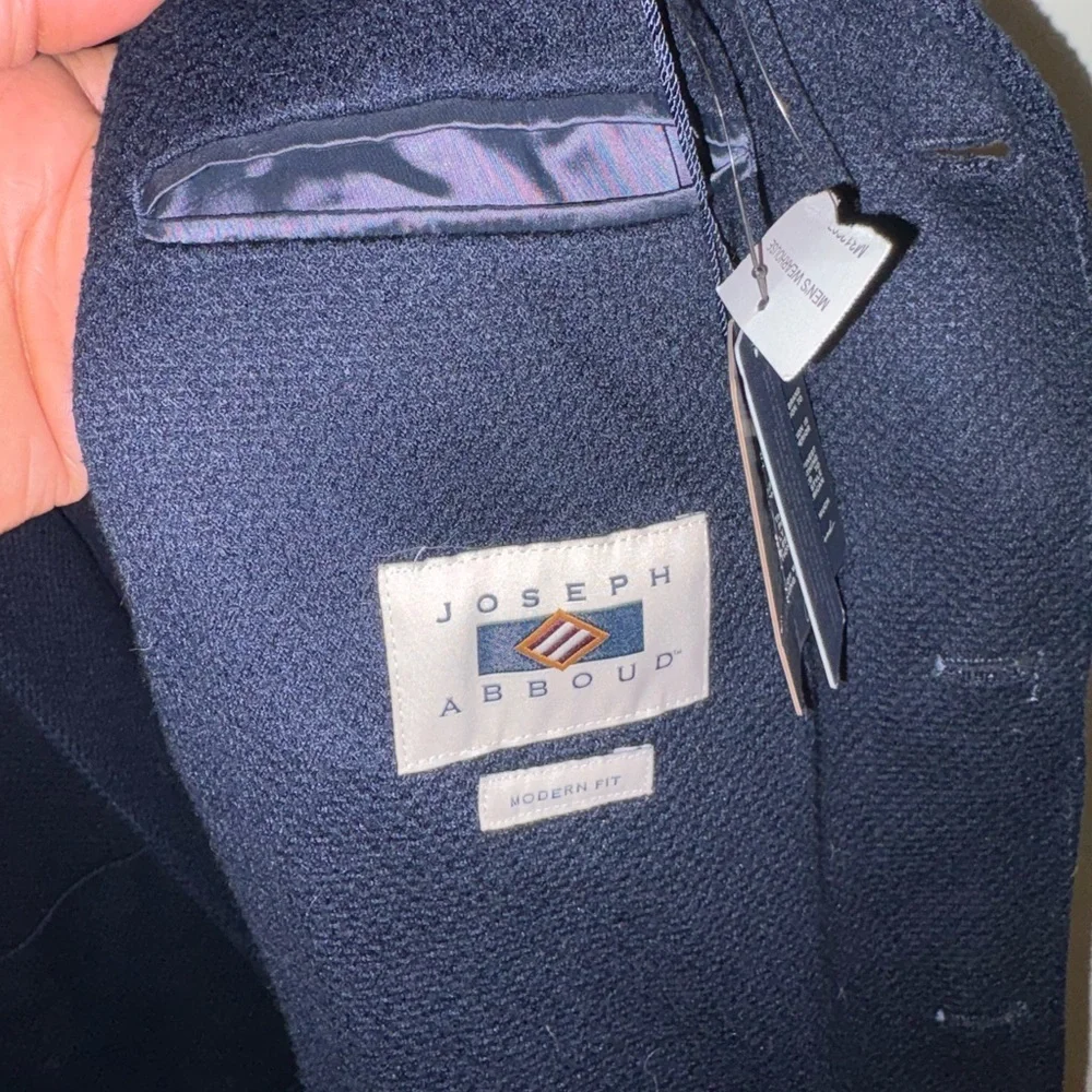 Joseph Abboud Dark Blue Spring Jacket